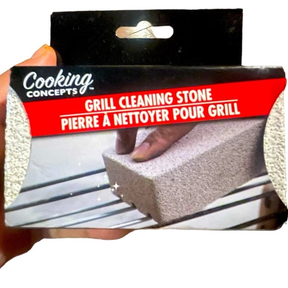 1~Grill Cleaning Stone Cooking Concepts BBQ Grill Cleaning Pumice Stone - Picture 1 of 4